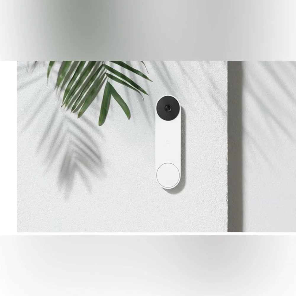 Google Nest Doorbell in Sleek White and Black